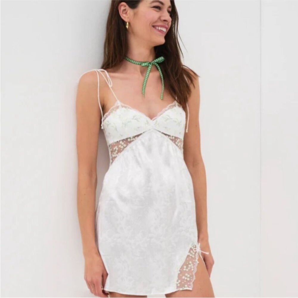 For Love and Lemons Baby’s Breath Slip Dress